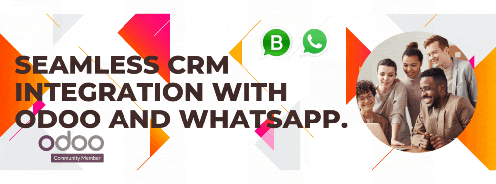 Seamless CRM Integration with Odoo and WhatsApp.