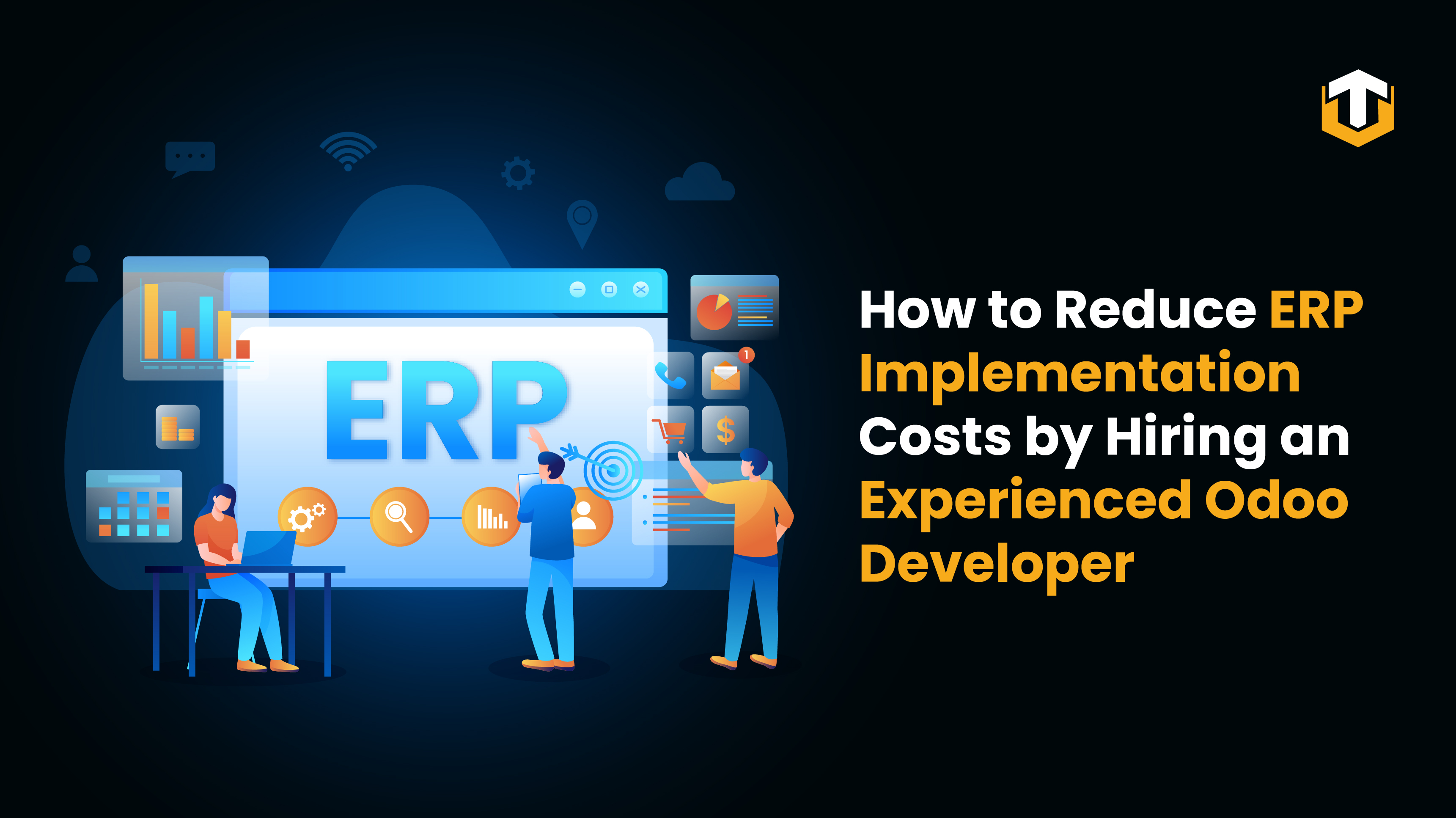How to Reduce ERP Implementation Costs by Hiring an Experienced Odoo Developer - TechUltra Solutions